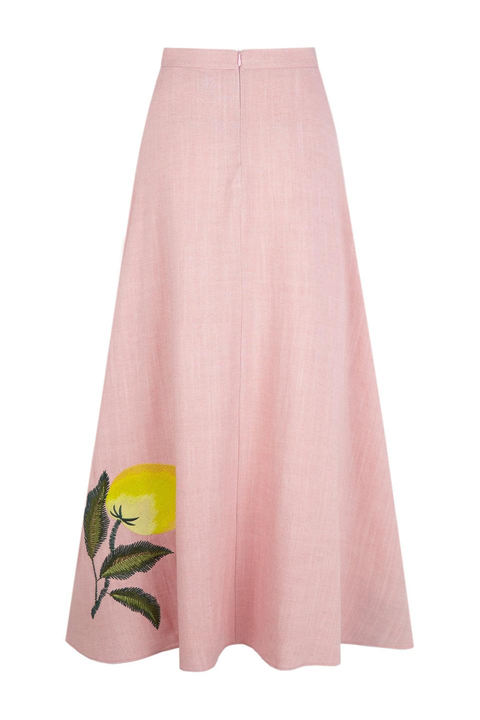 Falda Amalfi Print Skirt