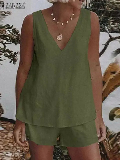 Iria - Conjunto de Verano - Casual - Estilo Formal Ligero - Ideal para Verano