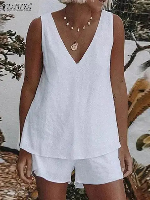 Iria - Conjunto de Verano - Casual - Estilo Formal Ligero - Ideal para Verano
