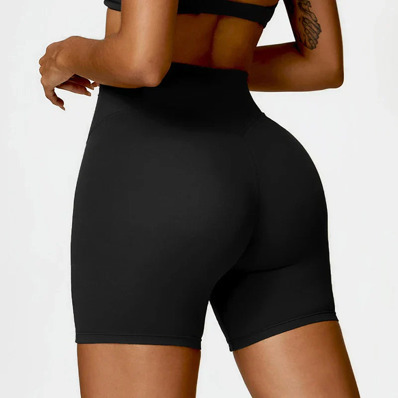 Waist Stretch Gym Running Legging Women Soften Yoga Clothing Sports Short