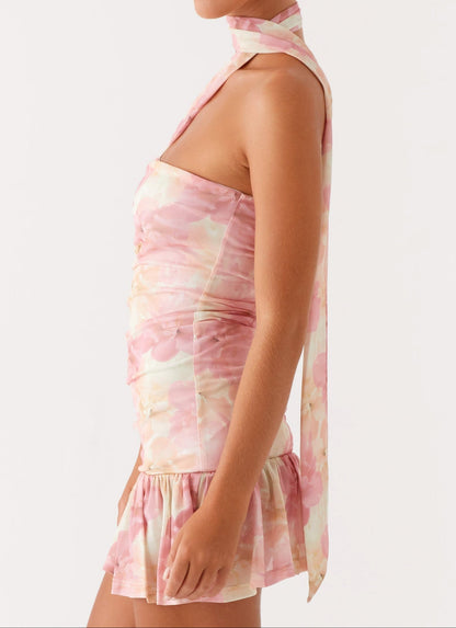 Vinceta Mini Dress - Floral Print