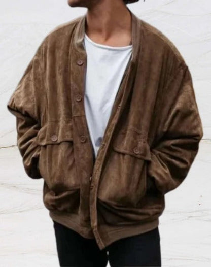 Diego - Chaqueta de terciopelo polar - Ideal para otoño/invierno