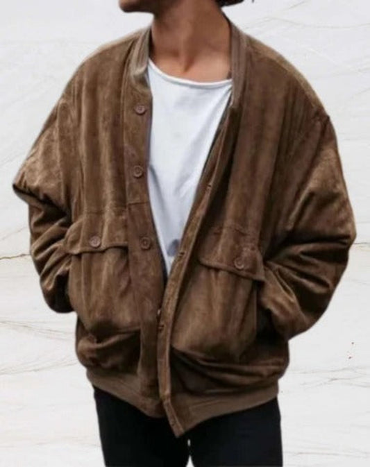 Diego - Chaqueta de terciopelo polar - Ideal para otoño/invierno