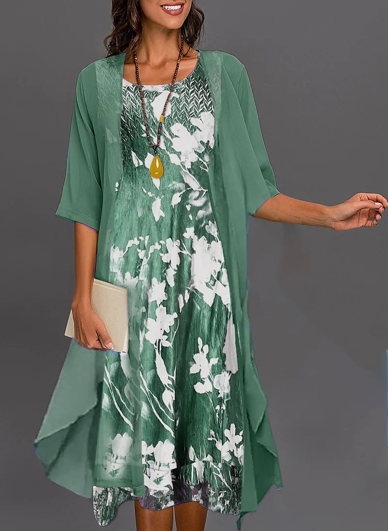 Chic 2-Piece Maxi Dress | Great for Everyday Wear