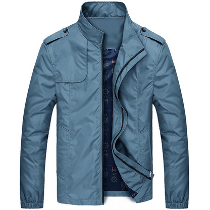 Demetri - Chaqueta de cuello alto - Clásica - Estilo moderno - Ideal para otoño/invierno