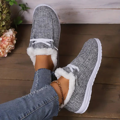 Women's Classic Slip-On Sneakers with Plush Lining | Great for Everyday Wear
