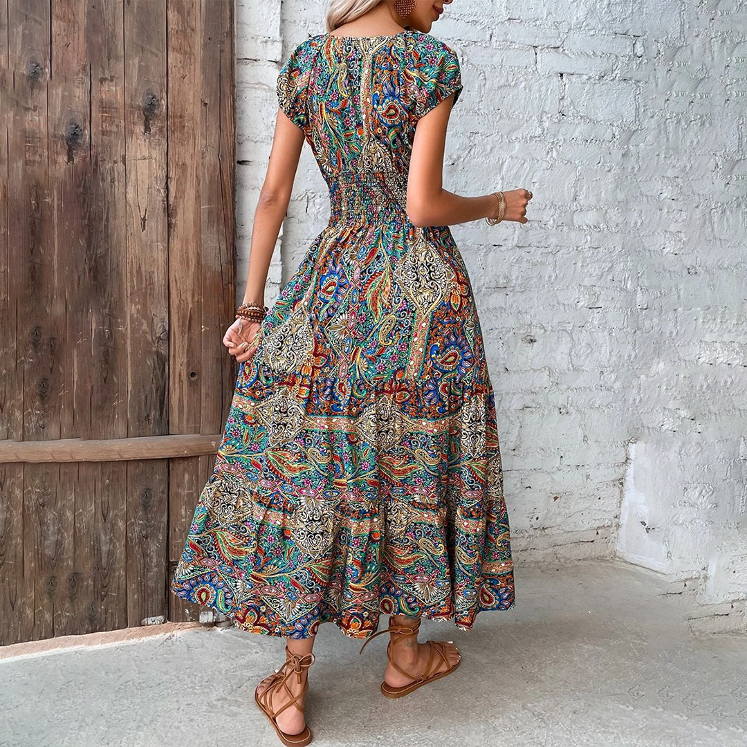 Astrid - Maxi Dress - Boho - Timeless Style - Ideal for Summer