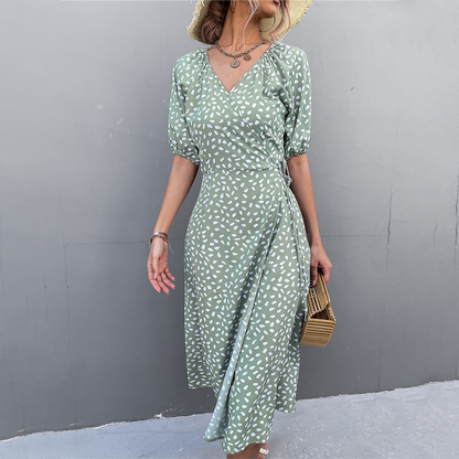 Georgia -  V-neck dress - Casual - Timeless Style - Ideal for Summer