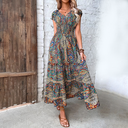 Astrid - Maxi Dress - Boho - Timeless Style - Ideal for Summer