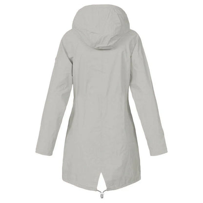 Chaqueta impermeable clásica y elegante para mujer | Ideal para el invierno