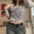 Graphics Print Y2K Retro T Shirt Indie Aesthetics Mall Goth Sweats Tees Autumn Spring Long Sleeve Crop Tops 90s Vintage Grunge