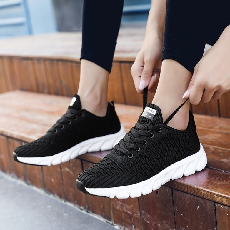 Women’s Casual Patterned Lace Up Sneakers | Great for All Seasons