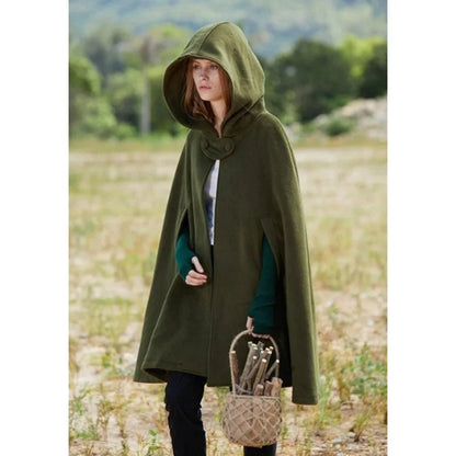Unisex Vintage Hooded Cloak