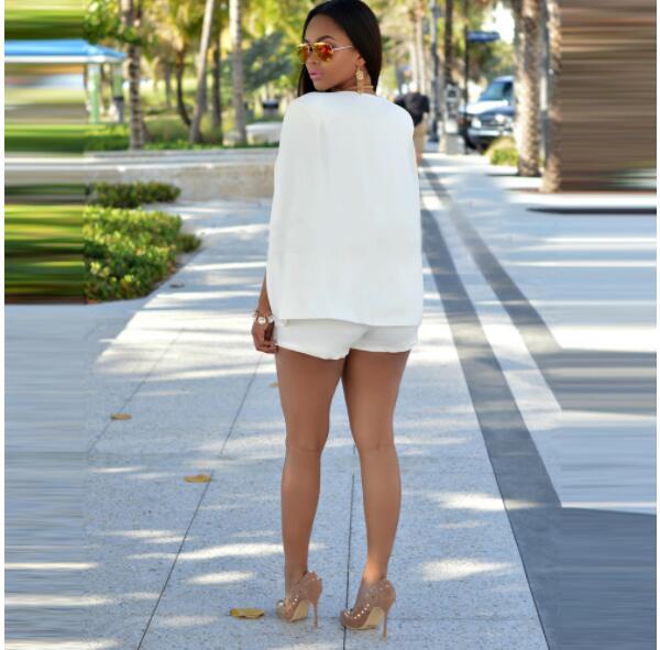 Women's Modern Open Front Long Sleeve Cape Blazer | Great for All Seasons