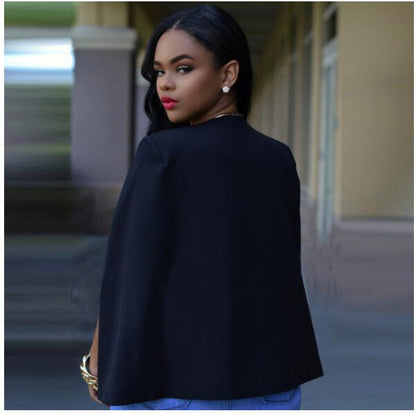 Women's Professional Split-Cape Slim-Fit Business Blazer | Ideal for All Seasons