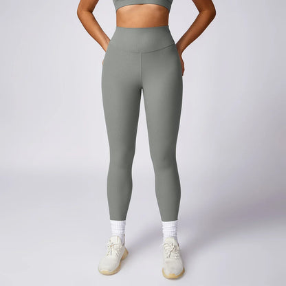 Breathable High Waist Fitness Pants Yoga Tights Female Push Up Sports Leggings