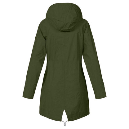 Chaqueta impermeable clásica y elegante para mujer | Ideal para el invierno