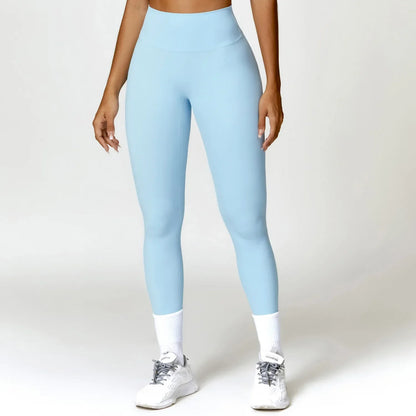 Waist Training Tight Women's Supportive Compressive Fitness Attire Sports Leggings