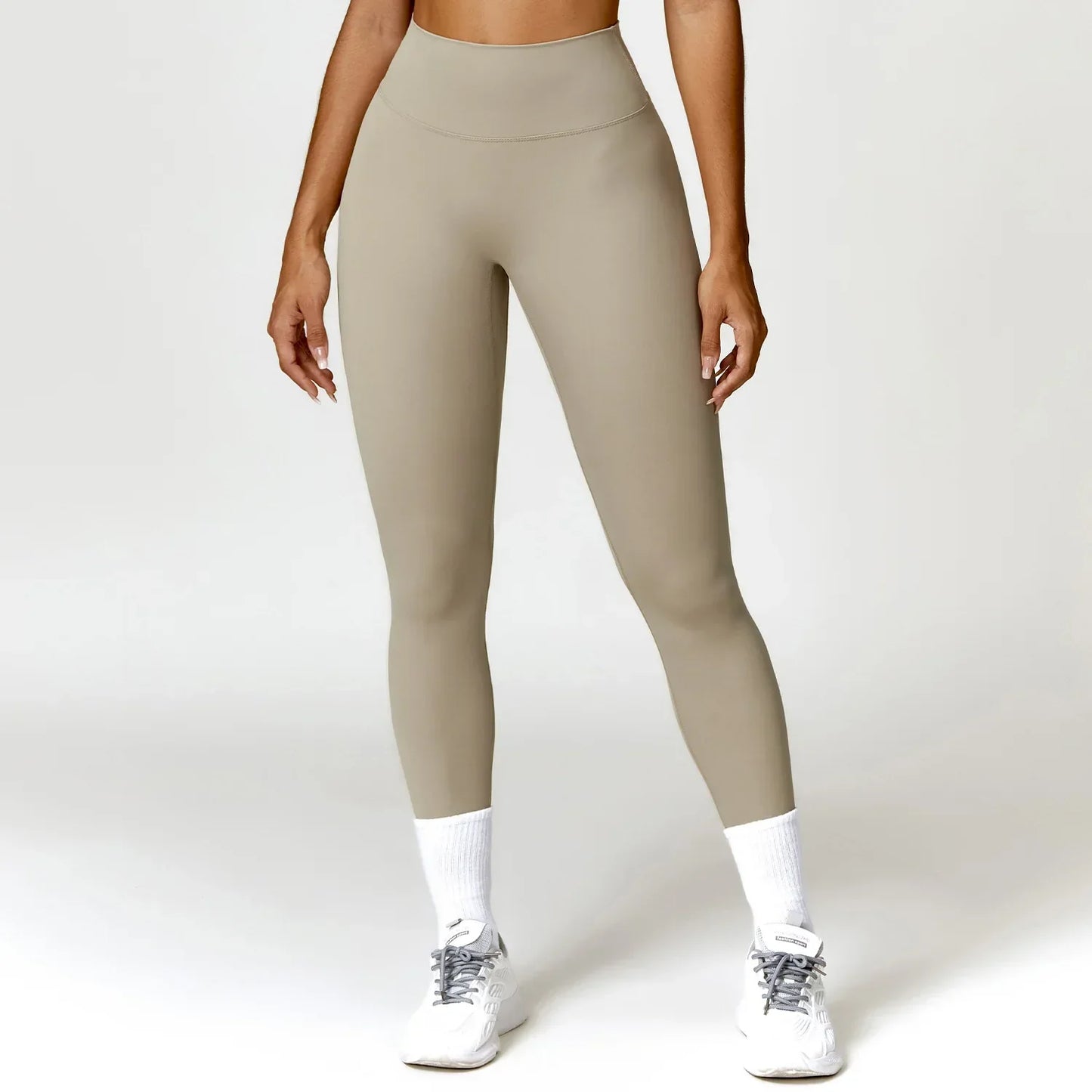 Waist Training Tight Women's Supportive Compressive Fitness Attire Sports Leggings