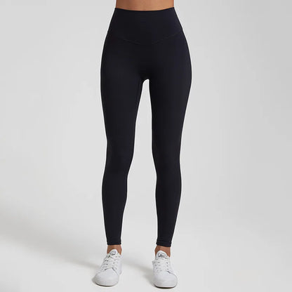 Waist Naked Feeling Woman Push Up Yoga Pants Running Workout Sports Leggings