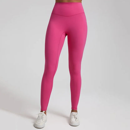 Waist Naked Feeling Woman Push Up Yoga Pants Running Workout Sports Leggings