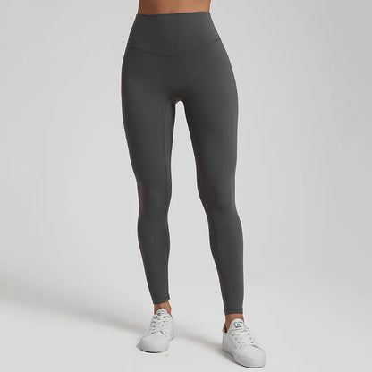 Waist Naked Feeling Woman Push Up Yoga Pants Running Workout Sports Leggings