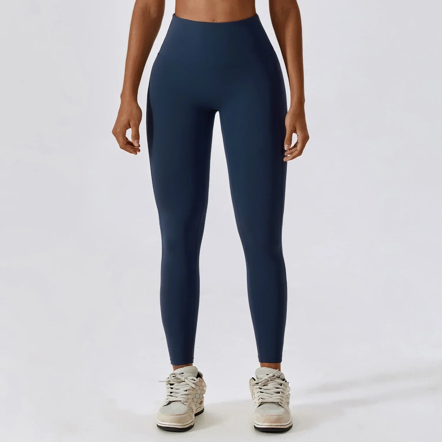 Waist Workout Breathable Running Tights Women Push Up Gym Train Sports Leggings