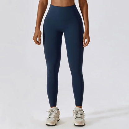 Waist Workout Breathable Running Tights Women Push Up Gym Train Sports Leggings
