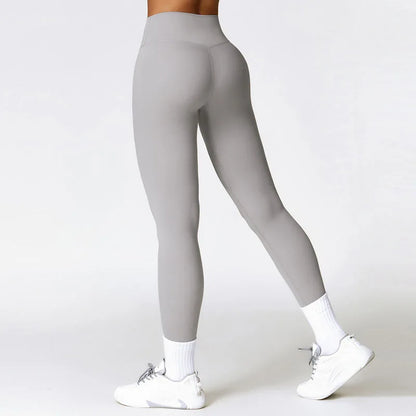 Quality Gym High Waist Running Fitness Workout Women Push Up Tights Yoga Clothes Sports Leggings
