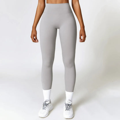 Quality Gym High Waist Running Fitness Workout Women Push Up Tights Yoga Clothes Sports Leggings
