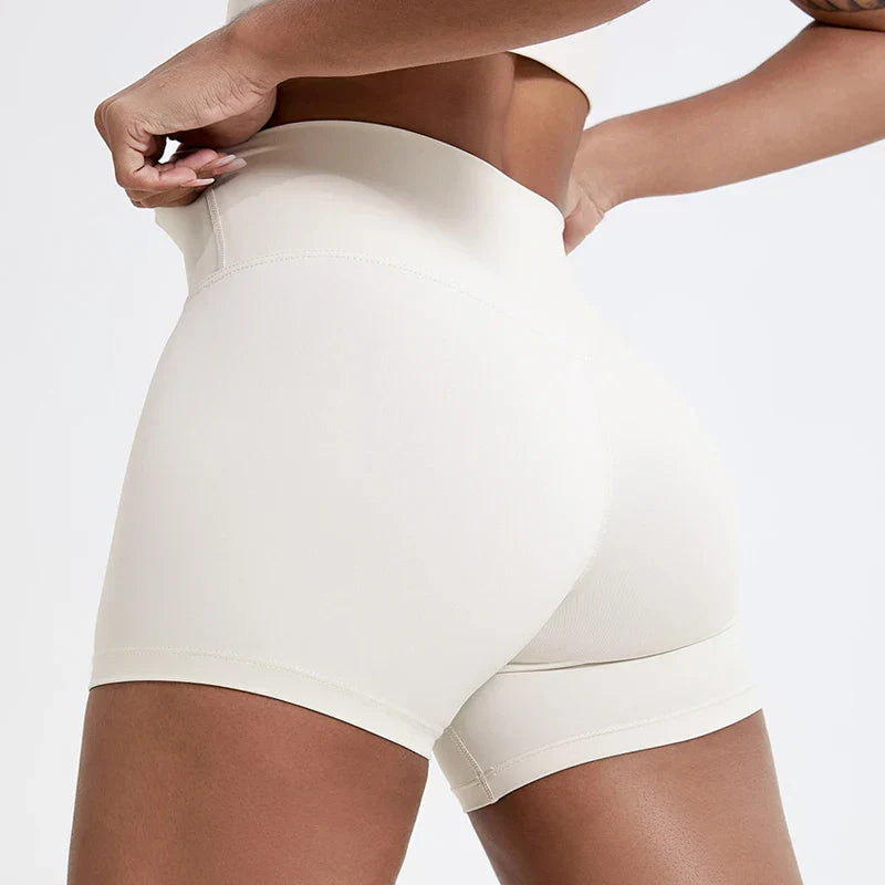 Push Up Women High Waist Soften Gym Leggings Workout Cycling Yoga Clothing Sports Short