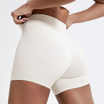 Push Up Women High Waist Soften Gym Leggings Workout Cycling Yoga Clothing Sports Short