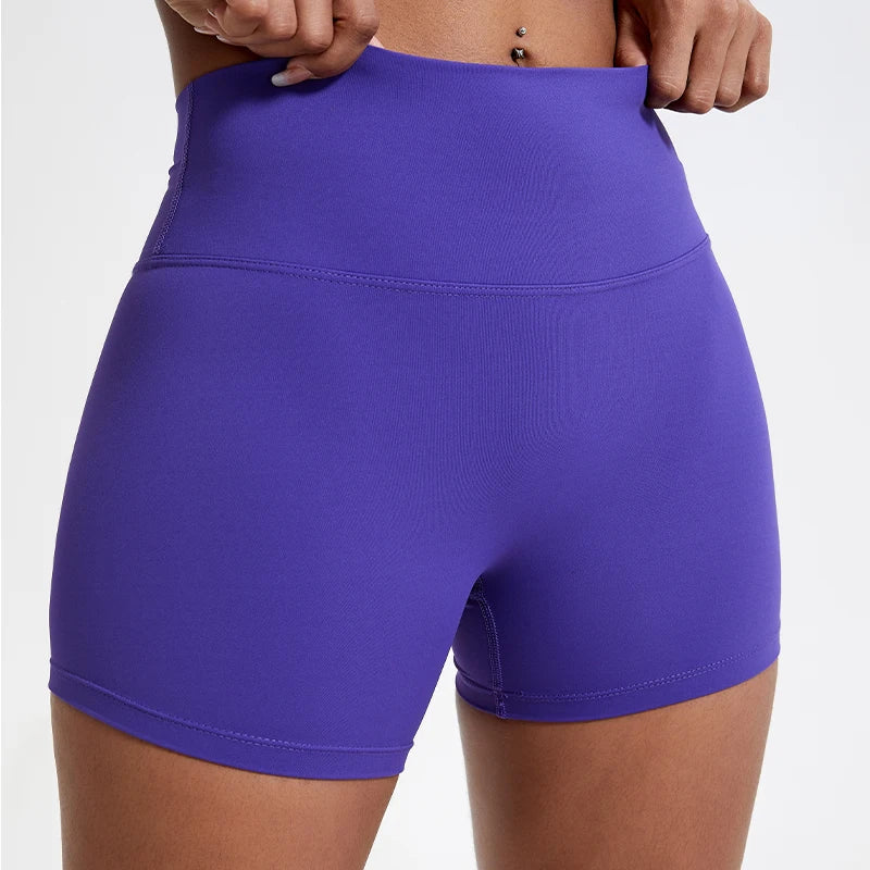 Push Up Women High Waist Soften Gym Leggings Workout Cycling Yoga Clothing Sports Short