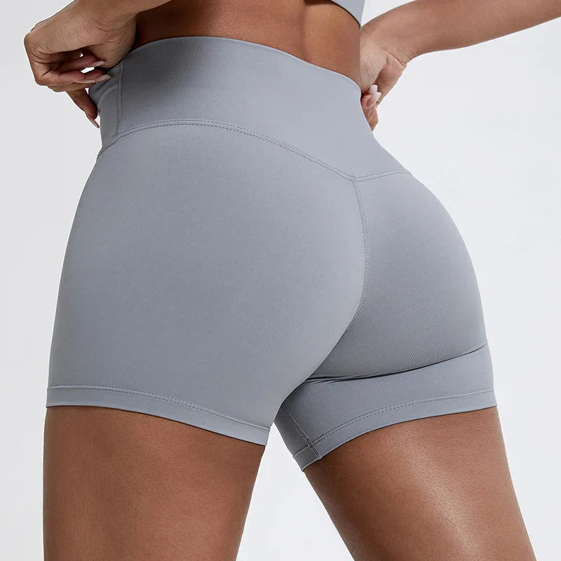 Push Up Women High Waist Soften Gym Leggings Workout Cycling Yoga Clothing Sports Short