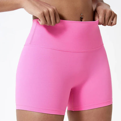 Push Up Women High Waist Soften Gym Leggings Workout Cycling Yoga Clothing Sports Short