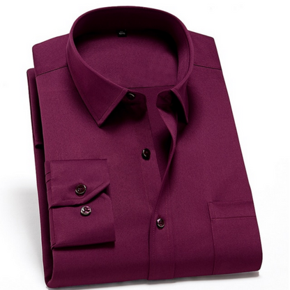 Graham - Camisa de manga larga - Casual - De moda - Ideal para otoño/invierno