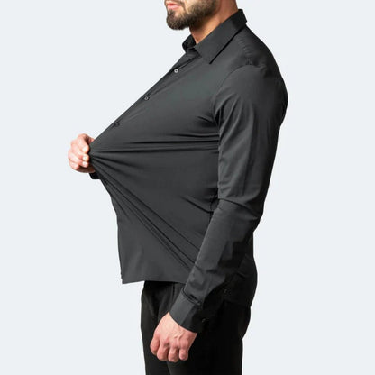 Graham - Camisa de manga larga - Casual - De moda - Ideal para otoño/invierno