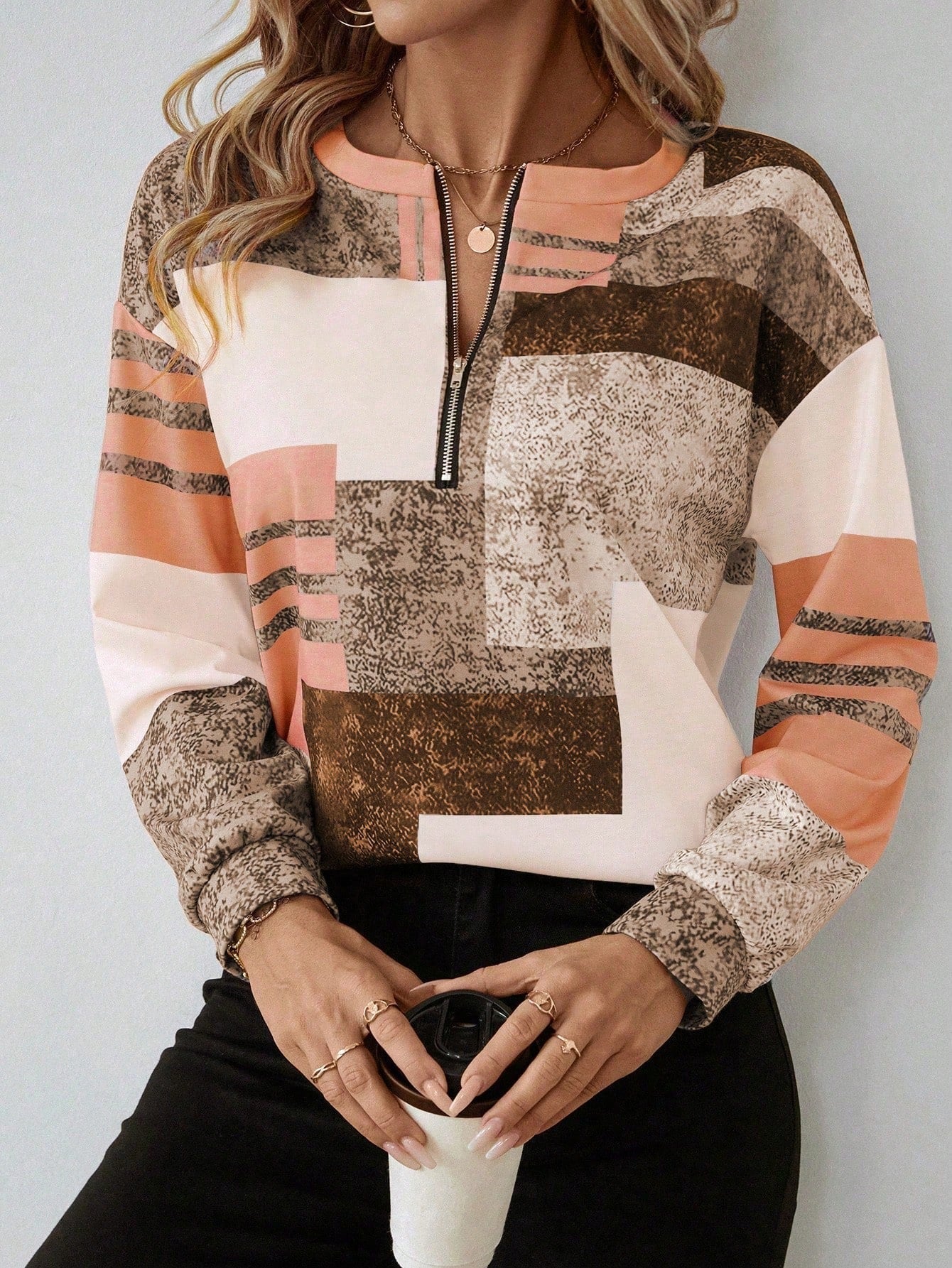 Amy | Half-Zip Pullover