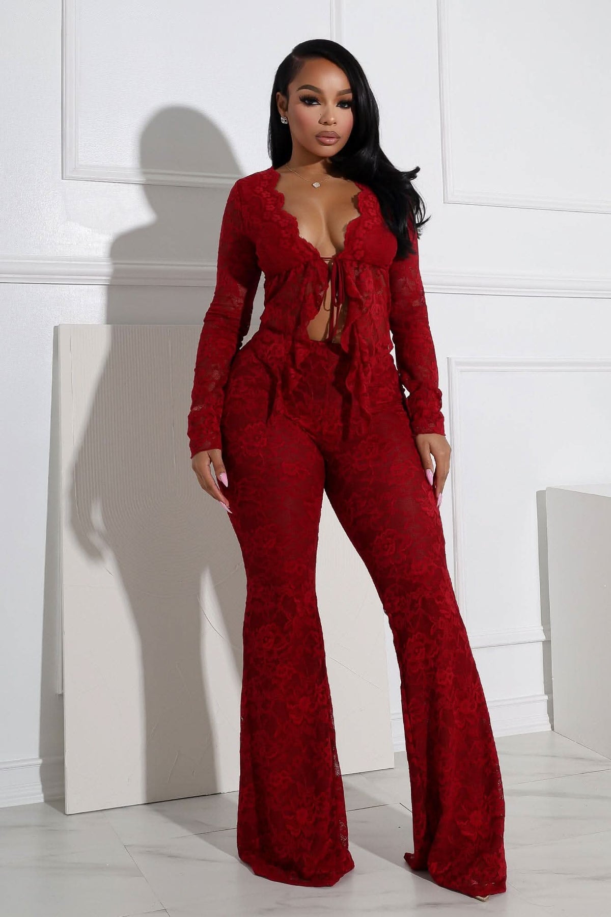 Henley Ruffle Set