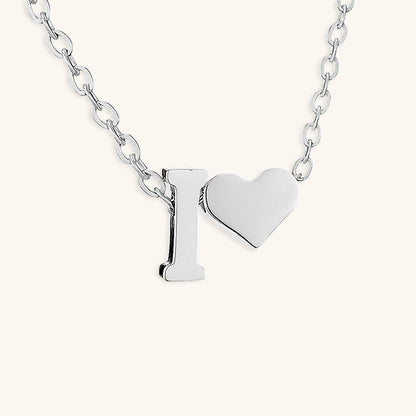 Heartfelt Initial - Gold Letter Necklace