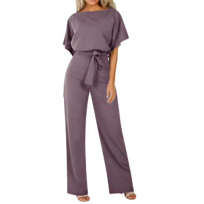 Sage -Elegant Jumpsuit - Chic/Elegant - Fashionable - For Formal Occasions