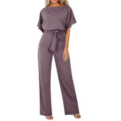 Sage -Elegant Jumpsuit - Chic/Elegant - Fashionable - For Formal Occasions