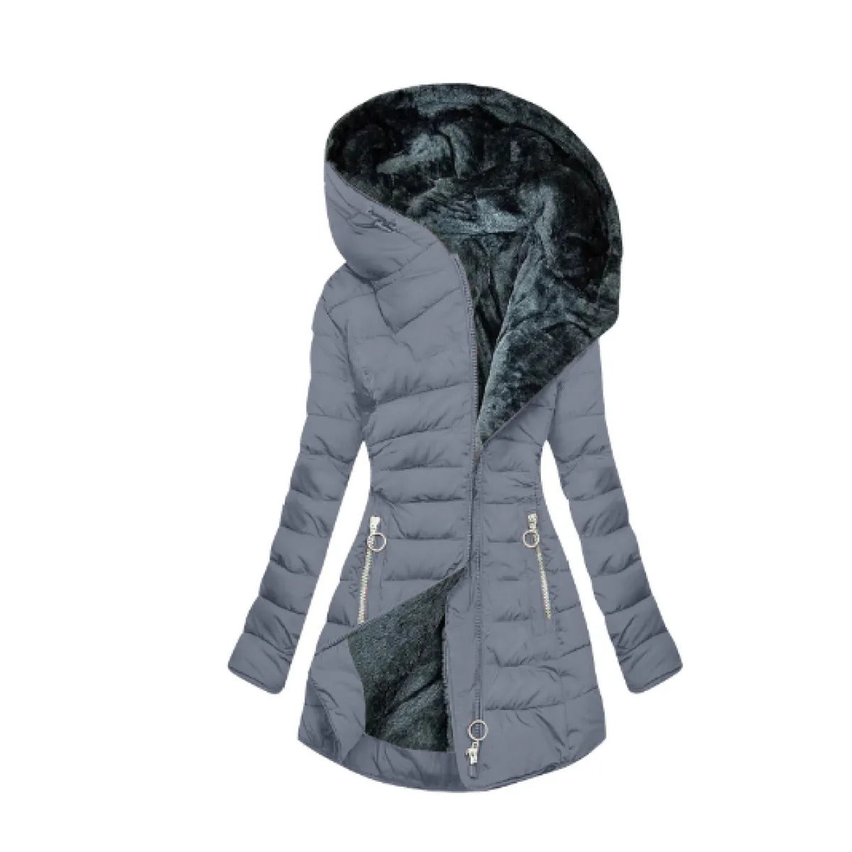 Gianna - Chaqueta de polar acolchada - Casual - - Ideal para otoño/invierno