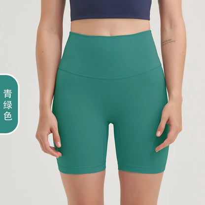Women's Twisted Pattern Tight Fitness Running Yoga Sports Short