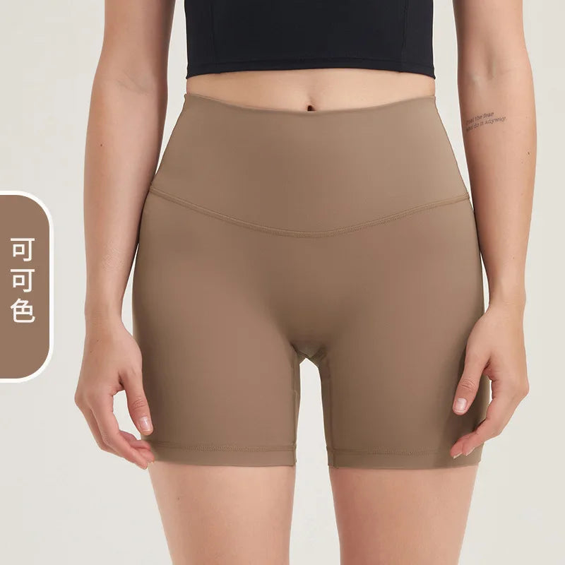 Women's Twisted Pattern Tight Fitness Running Yoga Sports Short