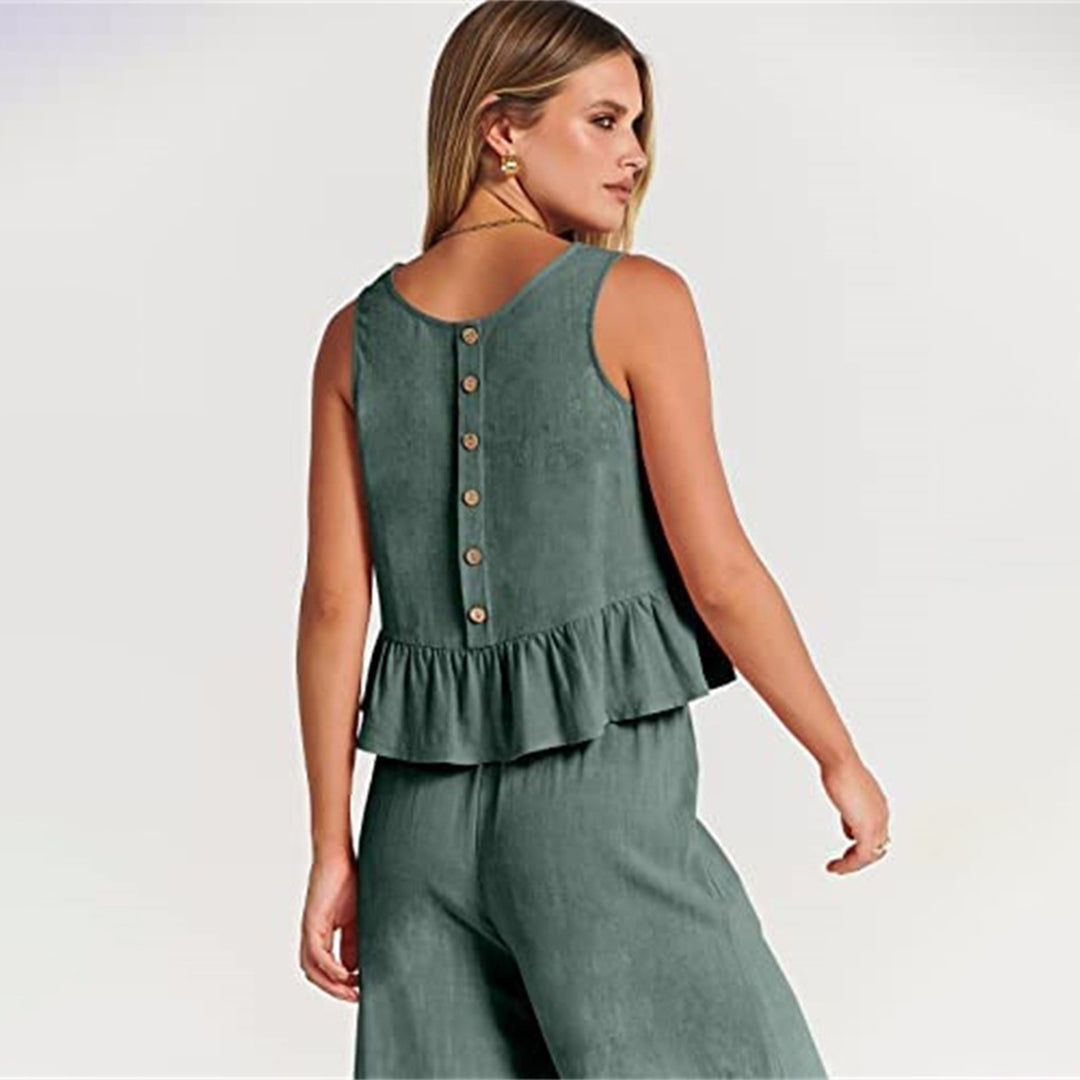 Gemma - Conjunto de mujer - Casual - Tejido - Ideal para días informales