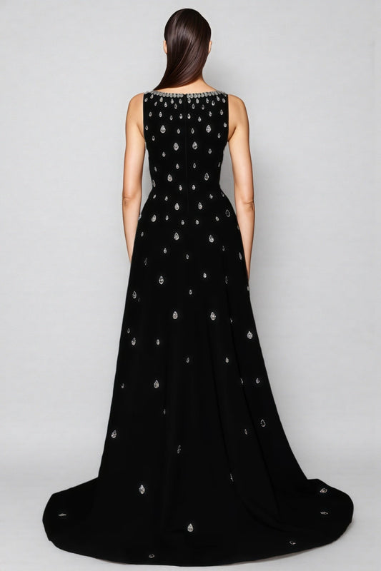 Conjunto Black Diamond Sleeveless Maxi Dress