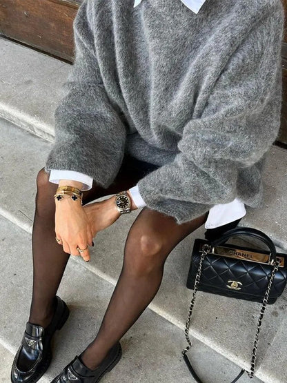 Jaiya Knit Loose Sweater