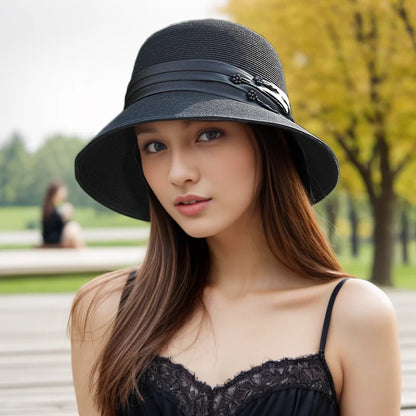 Japanese Brimmed 2025 New Versatile Cool Sun Hat