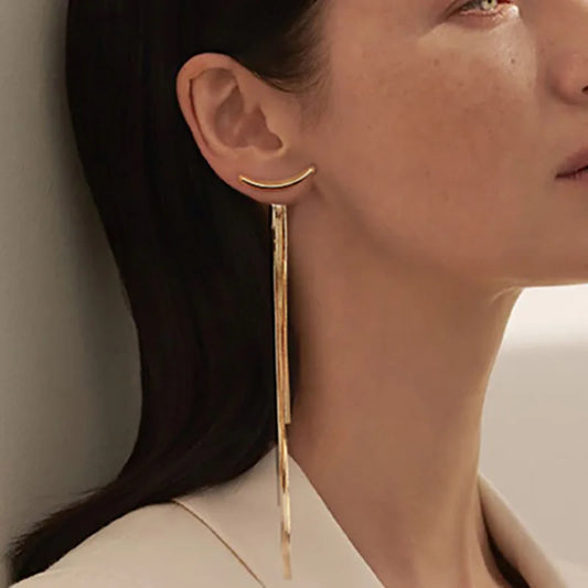 Style Tassel New Wild Elegant Exquisite Trend Women Earring